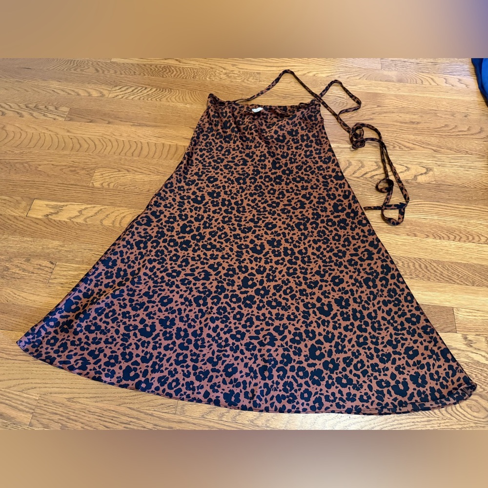 NEW Dress Forum Stylish Animal Print Midi Skirt size M - Picture 13 of 15